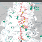 Carte du parc des Volcans d'Auvergne - Orcines
